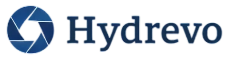 Hydrevo logo with circular design